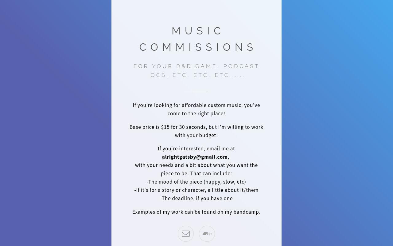 Music Commissions